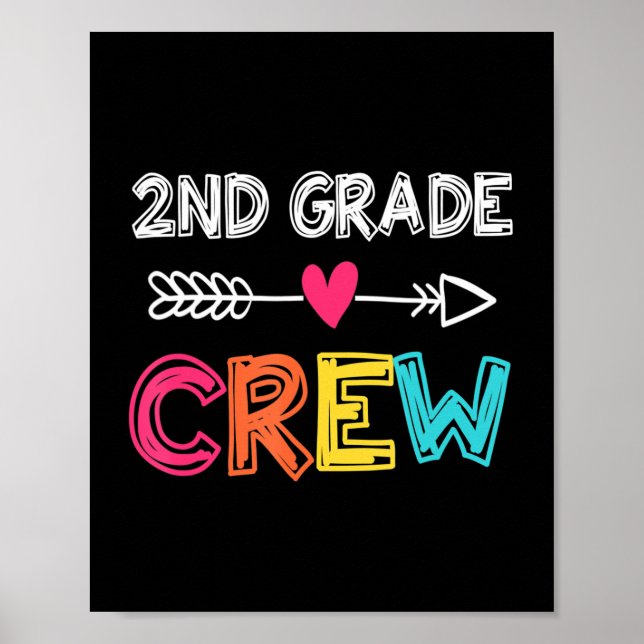 Lärare vid andra Klass, Back to school, andra besä Poster (Framsidan)