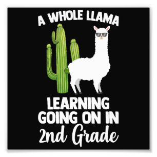 Lärare vid andra Klass Student Kids Back to school Fototryck