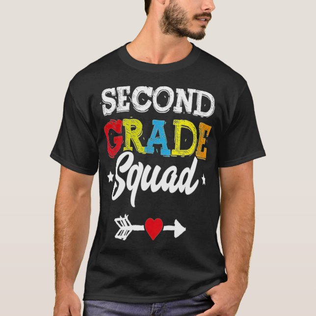 Lärare vid andra Klass-torget Student Kids best fr T Shirt (Framsida)