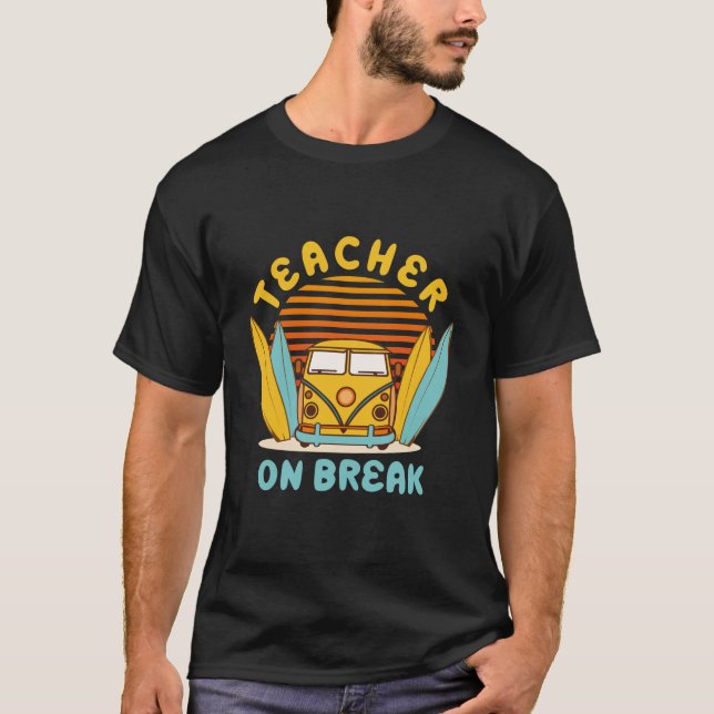 Lärare vid Break - Påsklov T Shirt (Framsida)