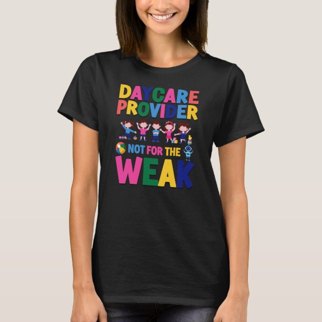 Lärare vid daghem Lärare Babyvvakt T Shirt (Framsida)