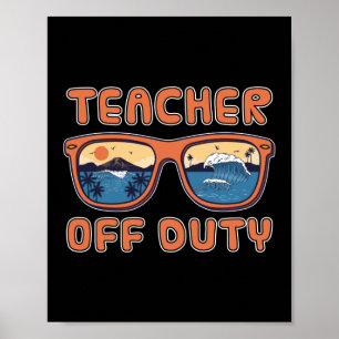 Lärare vid Duty Preschool Teacher Poster