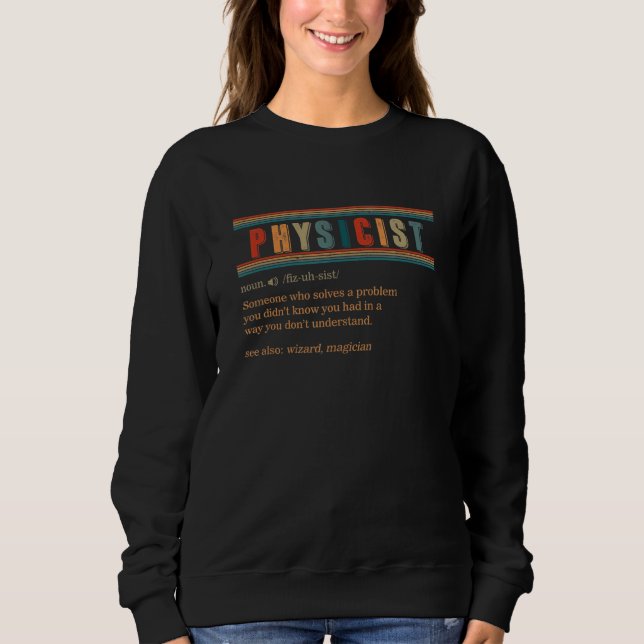Lärare vid fysiksimulering, större Scienti T Shirt (Framsida)
