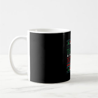 Lärare vid god jul Julafton Kaffemugg