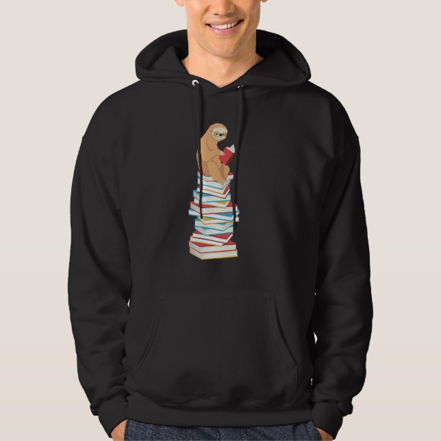 Lärare vid Lärare i Bok Student Ne Hoodie (Framsida)