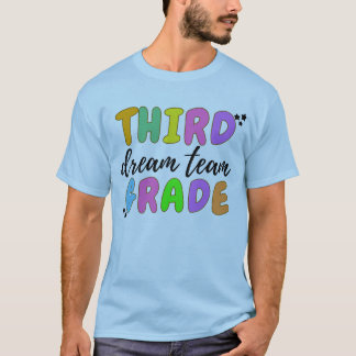 Lärare vid tredje Klass, lärargrupp 3:e Klass T-Sh T Shirt