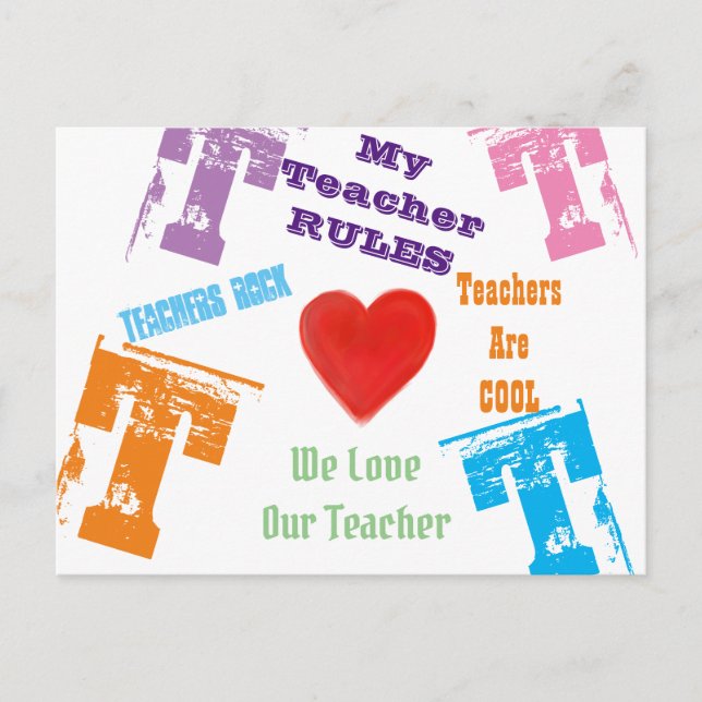 LÄRARE VYKORT (Framsida)