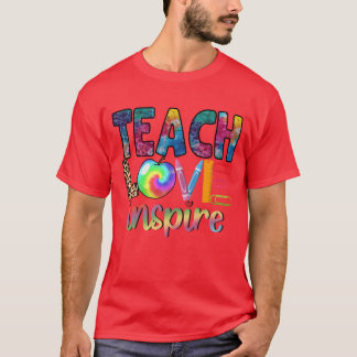 Lärareälskar Inspirera pojke T Shirt
