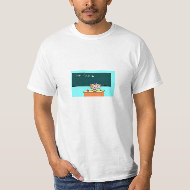 Lärareapaskjorta T-shirt (Framsida)