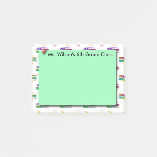 Lärarebokdokument med olika förslag Postar-it® Post-it Block (Framsida)