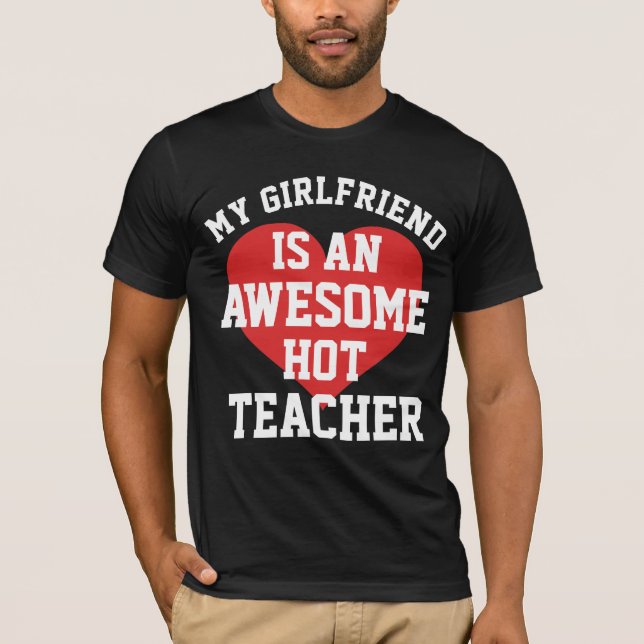 Lärareflickvän T Shirt (Framsida)