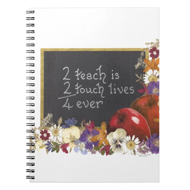 Läraregillande Anteckningsbok Med Spiral (Framsidan)