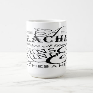 Läraregillande citerar kaffe koppar