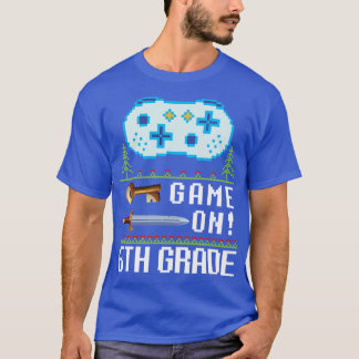 Läraren 6e Klass Student Lycklig tillbaka till SCC T Shirt