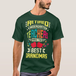 Läraren för pensionerade barn gör det bästa t shirt