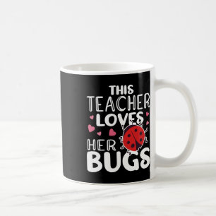 Läraren Kärlek hennes Kryp - Ladybug Kryp for Wom Kaffemugg