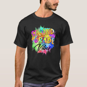 Läraren Klass Vibes Student tillbaka till S T Shirt