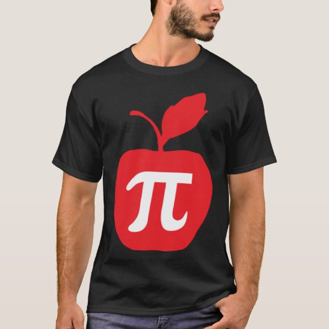 Läraren Math Pi Day 2020 presenterar Geeks och Ner T Shirt (Framsida)