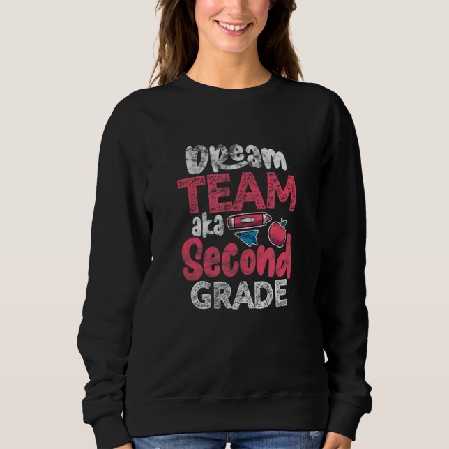 Läraren Student i andra Klass, andra Klass, tillba T Shirt (Framsida)