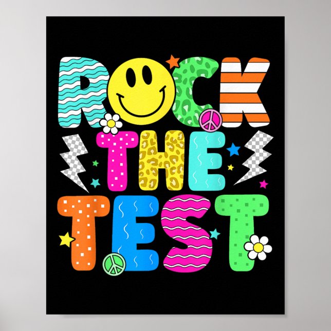 Läraren Student Mo i Sten vid testdagen Poster (Framsidan)