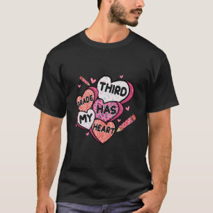 Läraren Valentines day 3Rd Tredje Klass har min sy T Shirt