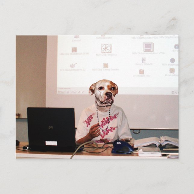 Läraren Vykort (Framsida)