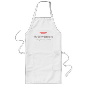 Lärarens Apron 2 Långt Förkläde
