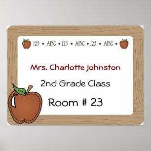 Lärarens dörr Poster