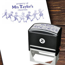 Lärarens klassrums egendom Vintage konststil