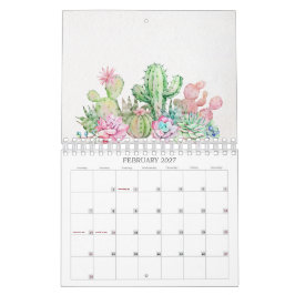 Lärarens klassrums kaktus planerare & kalender