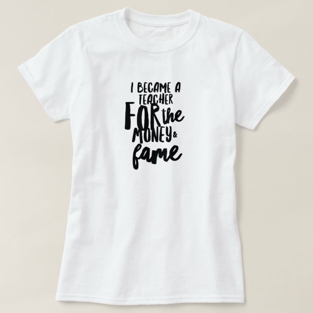 Lärarens Liv T-Shirt (Design framsida)