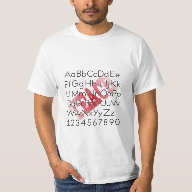 Lärarens Novelty T-Shirt (Framsida)