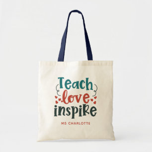 Lärarens Personlig för uppskattning av Tote Bag Gi Tygkasse