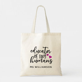 Lärarens Personlig för uppskattning av Tote Bag Gi Tygkasse