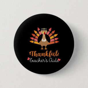 Lärarens Thanksgiving Aidae Fall Cute Turkey Penci Knapp