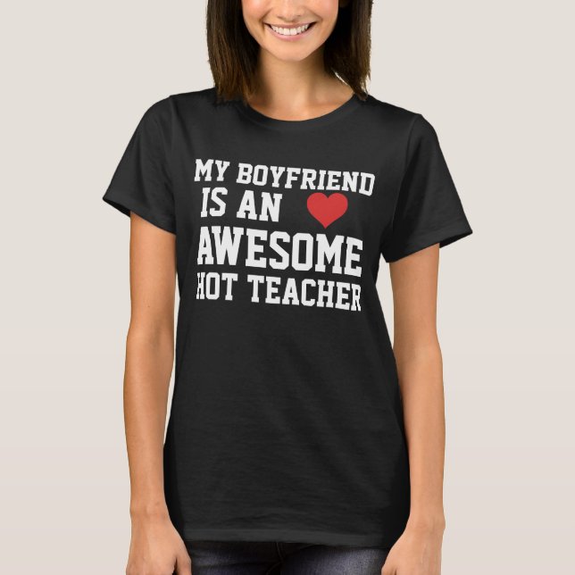 Lärarepojkvän T Shirt (Framsida)