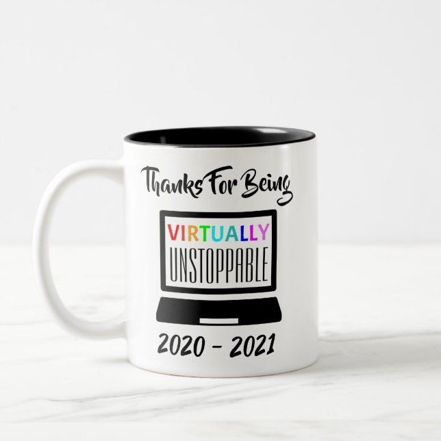Lärarepresent 2021 Två-Tonad mugg (Vänster)
