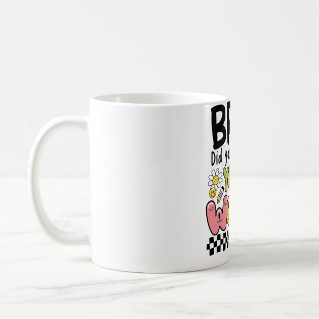 Lärarepresent | Bruh Ditt Arbete Kaffemugg (Vänster)