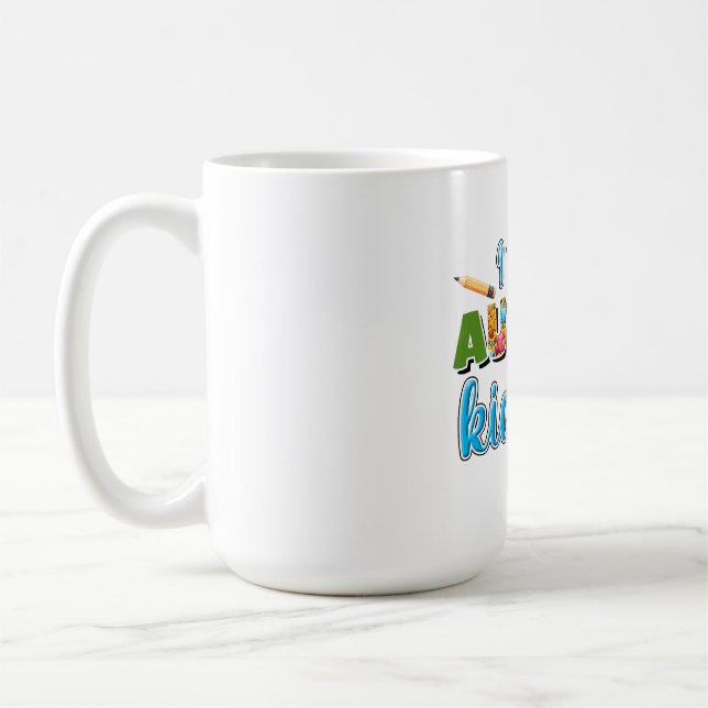 Lärarepresent | Jag Undervisar Fantastiska Barn Kaffemugg (Vänster)