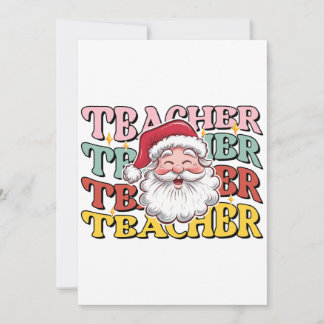 Lärarepresent | Tomte Lärare Kort