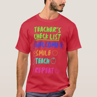LÄRARES KONTROLLISTA rolig T Shirt