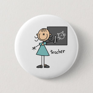 Lärarestick figur knapp