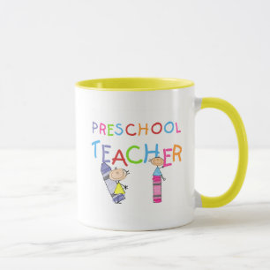 LärareTShirts och gåvor för kritor förskole- Mugg