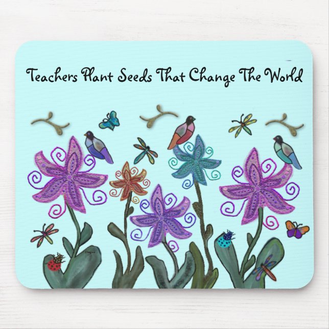 Lärareväxten kärnar ur Mousepad Musmatta (Framsidan)