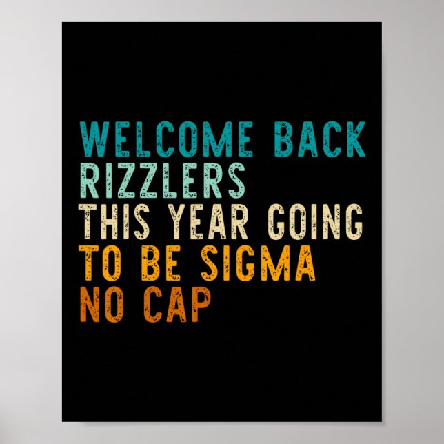 Lärarexamen i Back to school-Mitten i Alp Poster (Framsidan)