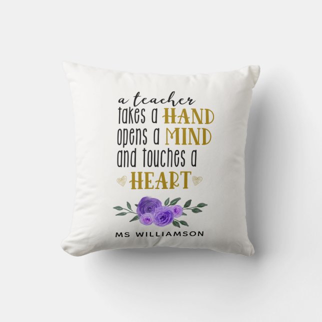 Lärarexamen i Personlig i Guld Kudde (Framsida)