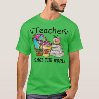 lärarförändringar i världen t shirt