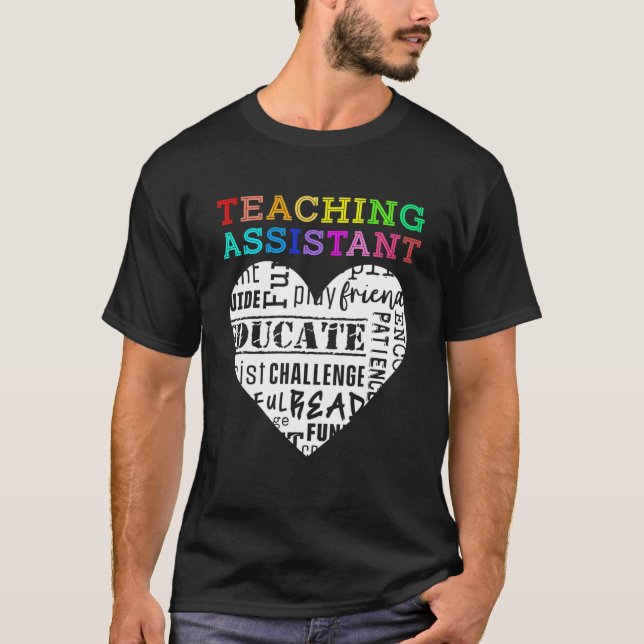 Lärarförståelse för lärare t shirt (Framsida)