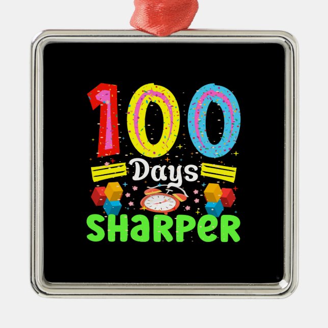 Lärargåva | 100 dagar Vassare Julgransprydnad Metall (Framsidan)