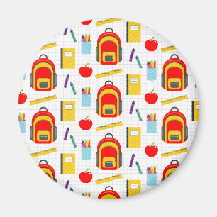 Lärargåva Äpple Back to school Magnet